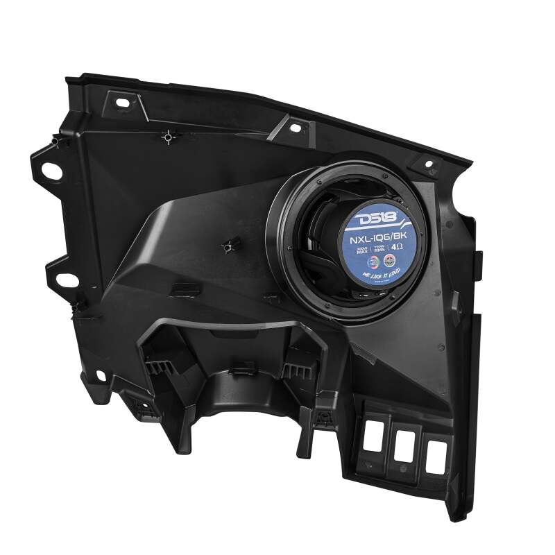 DS18 Loaded 6.5in Dash Board Speaker Panel Encl Left + Right 2x NXL-IQ6/BK Included 2017+ Can-Am Mav