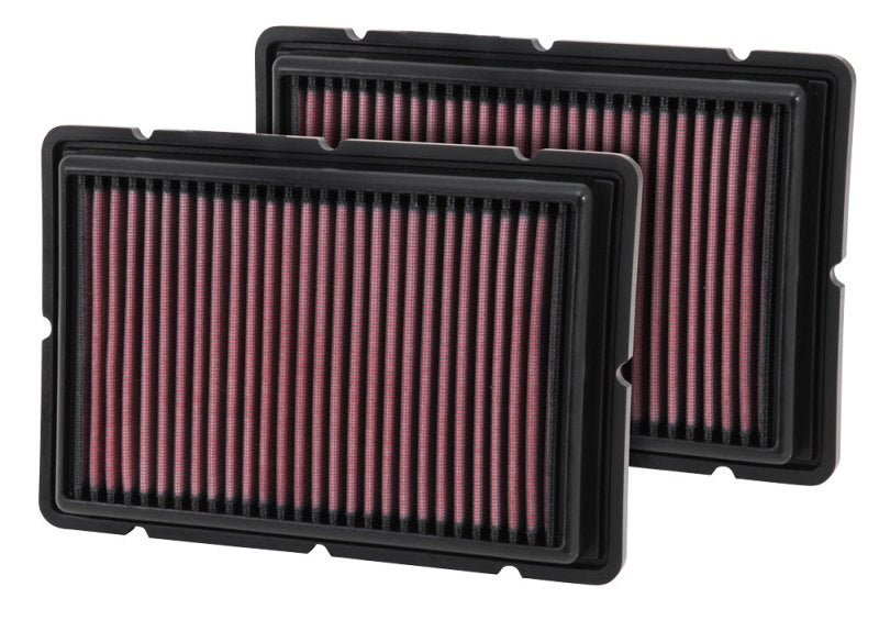 K&N Engineering K&N Replacement Air Filter 05-09 Ferrari F360 11.125in O/S Length x 7.625 O/S Width x 1.313in H