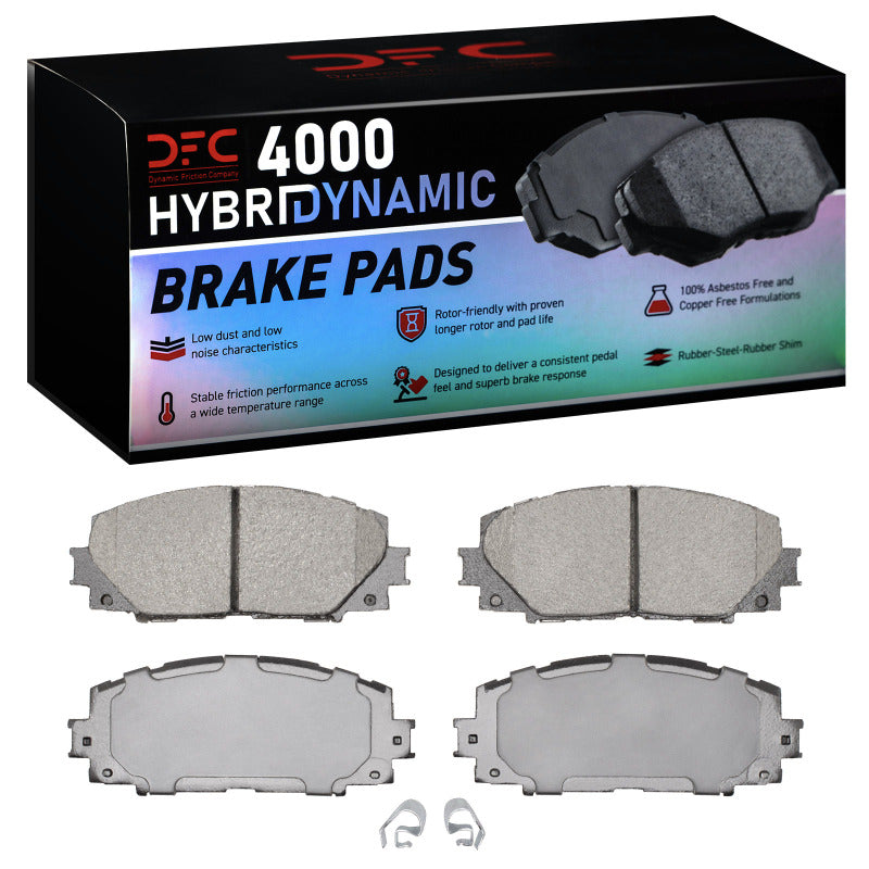 DFC 06-19 Toyota Yaris Front 4000 Hybridynamic Brake Pads
