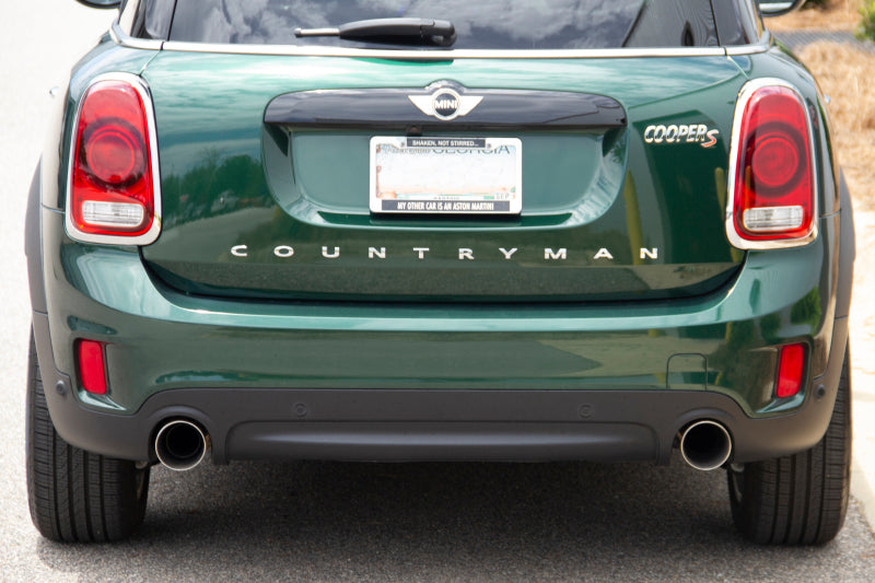 Dinan 17-24 Mini Cooper Clubman/Countryman S ALL4 (F54/F60) Valved Axleback Exhaust - Polished Tips