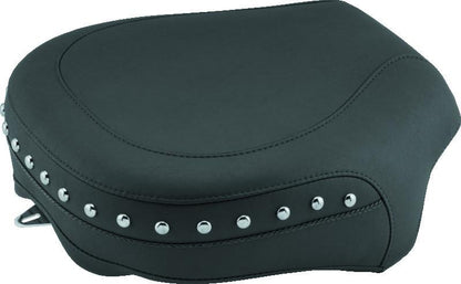 Mustang Motorcycle Mustang 08-21 Harley Electra Glide,Rd Glide,Rd King,Str Glide Pass Seat(13.5wide)/Studs - Black