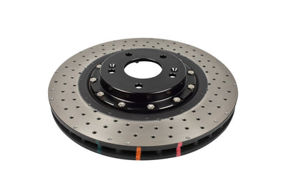 DBA 2018+ Hyundai I30 N Performance Front Cross Drilled/Dimpled 5000 Series Rotor