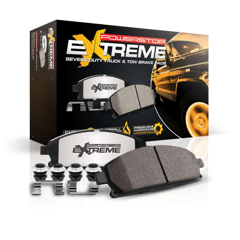 PowerStop Power Stop 04-07 Chrysler Town & Country Front Z36 Truck & Tow Brake Pads w/Hardware