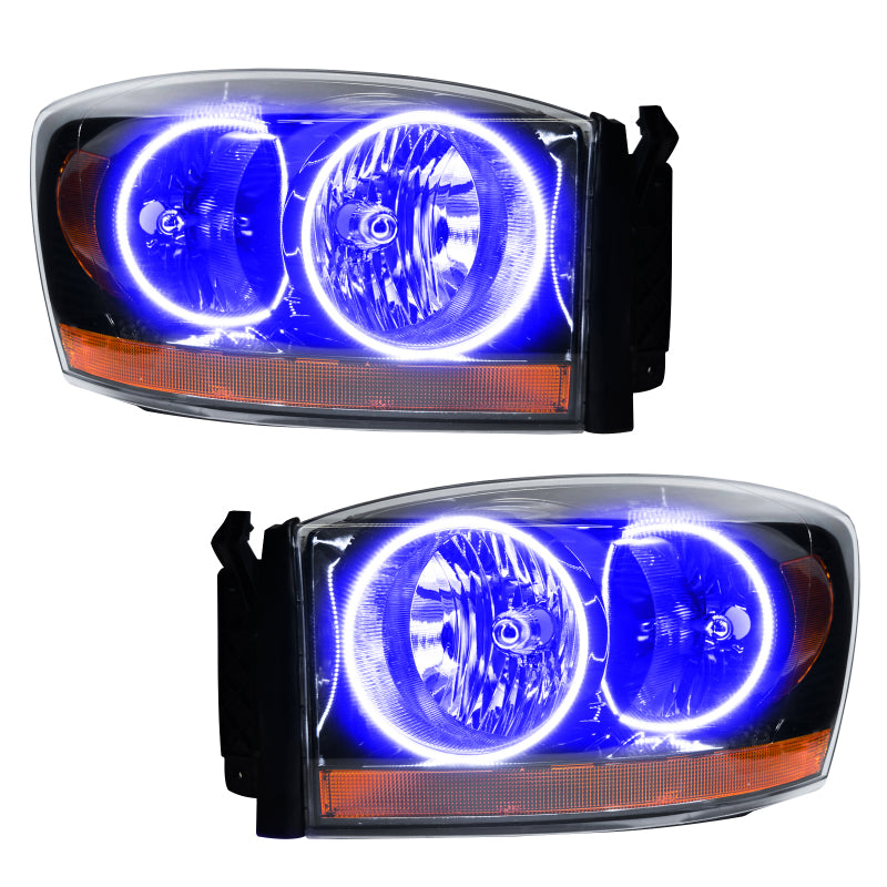 ORACLE Lighting Oracle 06 Dodge Ram SMD HL - Black - ColorSHIFT w/o Controller