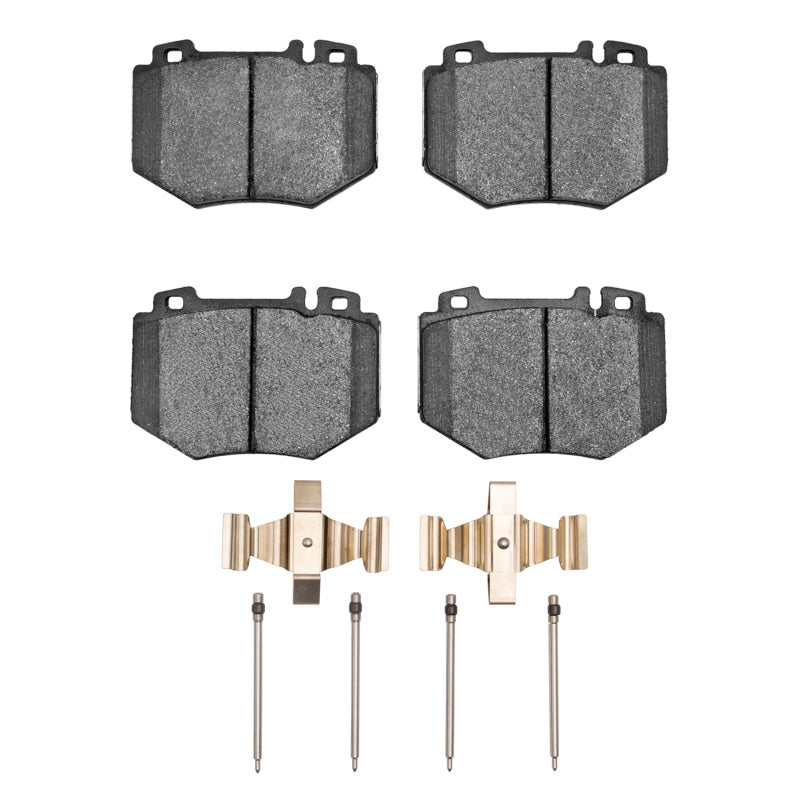 DFC 01-03 Mercedes-Benz S600 Front 5000 Advanced Low Metallic Brake Pads and Hardware Kit