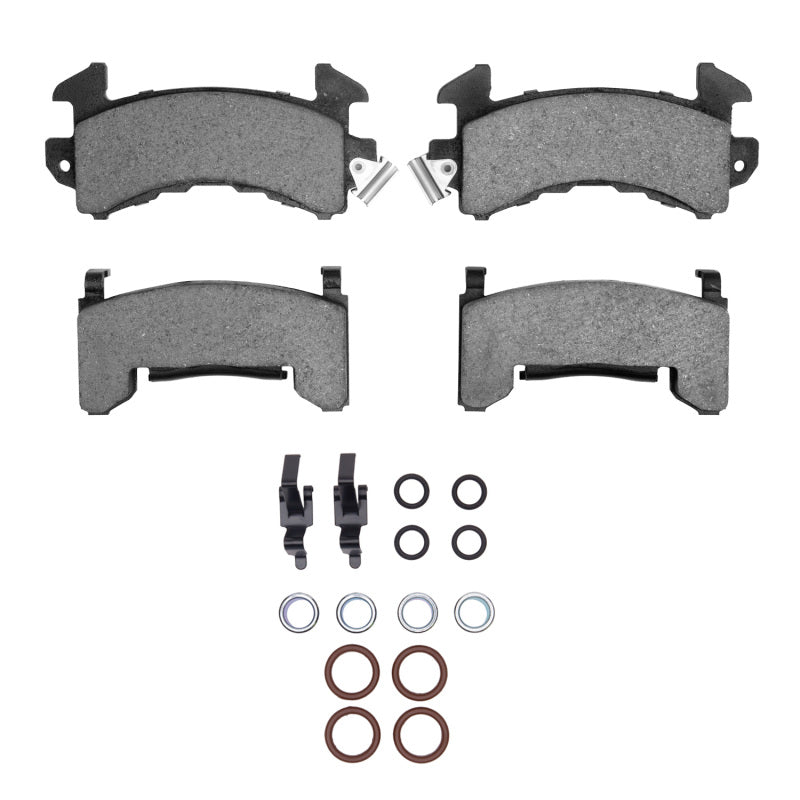 R1 Concepts R1 1978-2003 Buick Riviera Front R1 Semi Met Pads & Hardware Kit