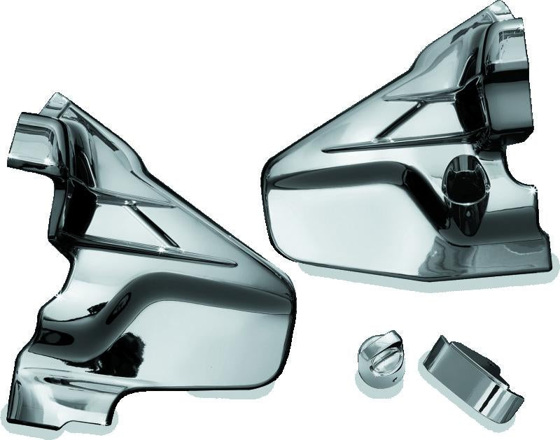 Kuryakyn Louvered Transmission Cover 01-17 Honda GL1800 Chrome