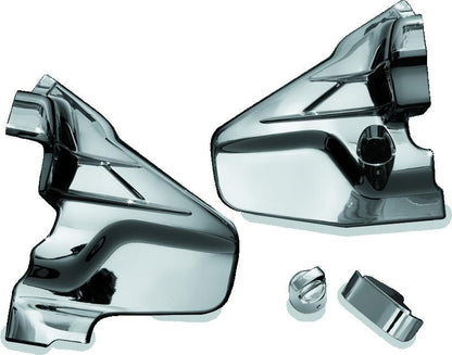 Kuryakyn Louvered Transmission Cover 01-17 Honda GL1800 Chrome