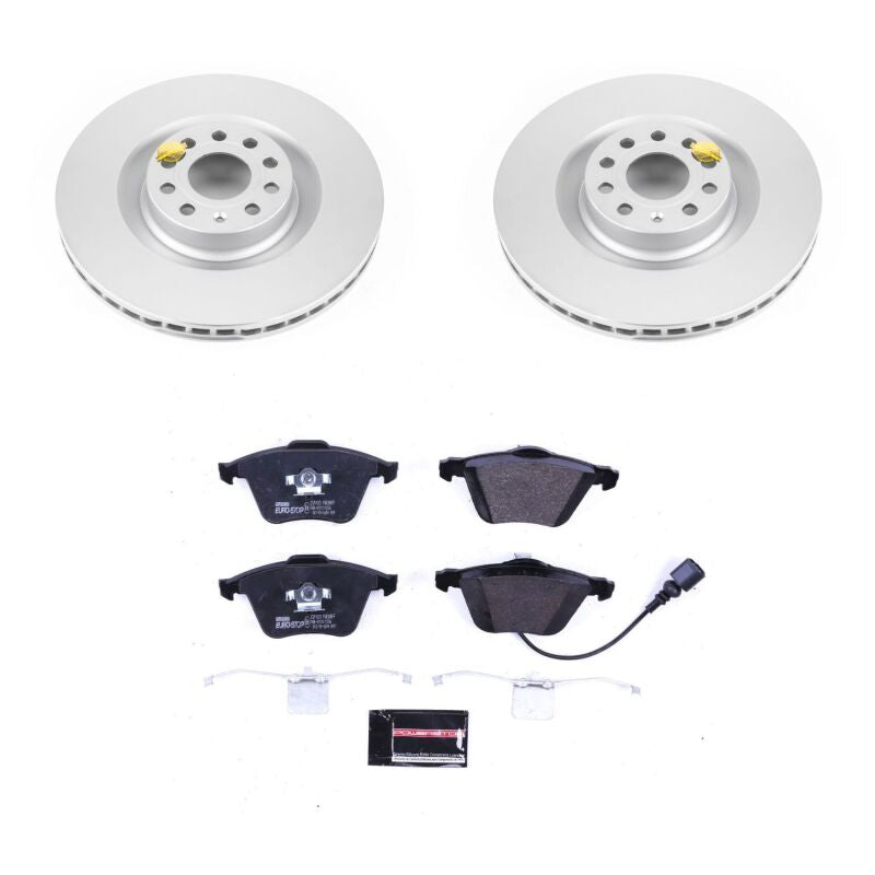 PowerStop Power Stop 09-11 Volkswagen CC Front Euro-Stop Brake Kit