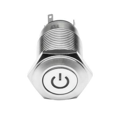 ORACLE Lighting Oracle Pre-Wired Power Symbol On/Off Flush Mount LED Switch - Green