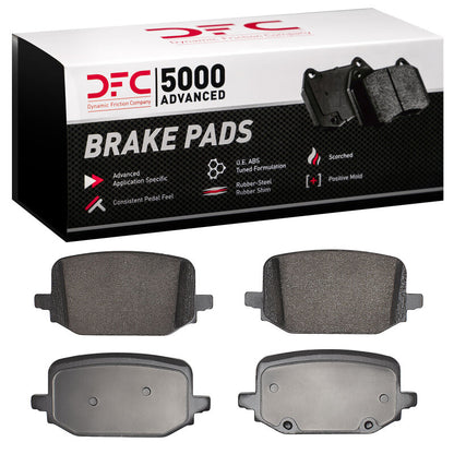 DFC 20-25 Ford Explorer Rear 5000 Advanced Ceramic Brake Pads