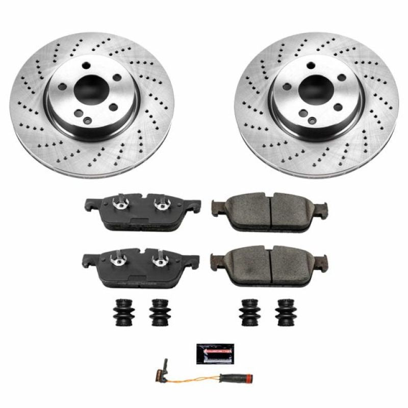 PowerStop Power Stop 2014 Mercedes-Benz C300 Front Autospecialty Brake Kit