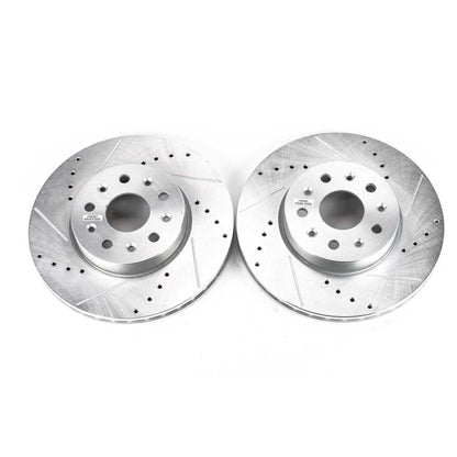 PowerStop Power Stop 16-19 Cadillac CT6 Front Evolution Drilled & Slotted Rotors - Pair