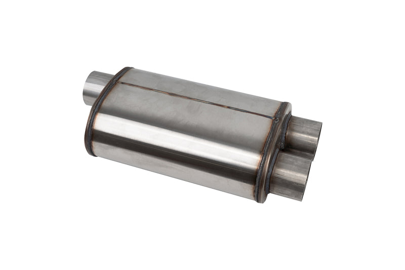 CORSA Performance Corsa PRO-Series Tuned 304SS Muffler 3.0in Single Inlet / Dual Outlet - 19in OAL