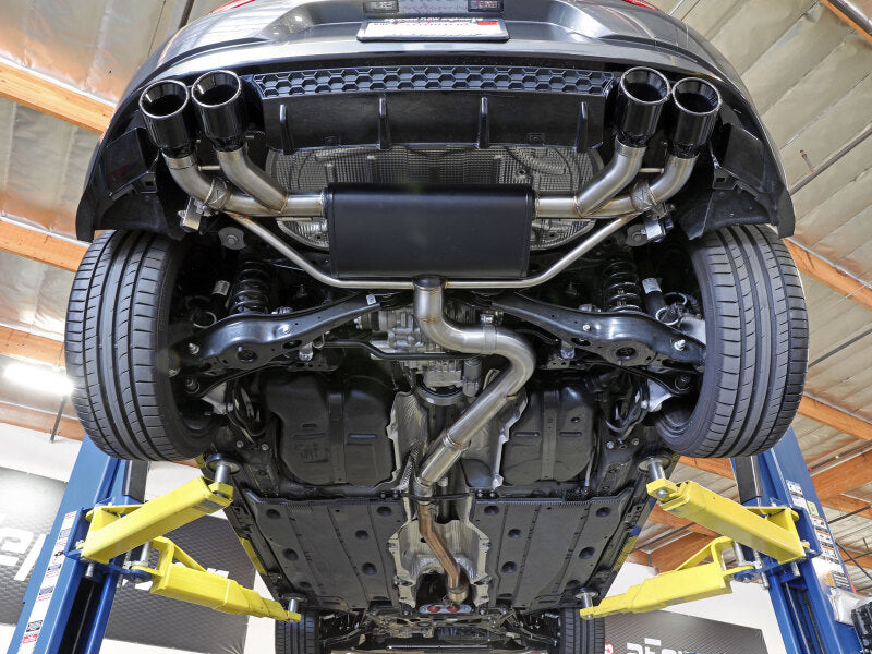 aFe POWER MACH Force-Xp 15-19 Volkswagen Golf R L4-2.0L(T) 304 SS Cat-Back Exhaust System - Carbon