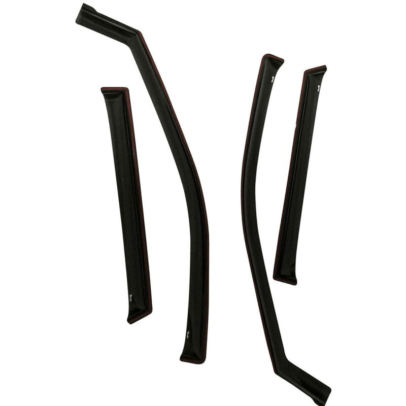 Westin 2011-2018 Jeep Grand Cherokee In-Channel Wind Deflector 4pc - Smoke