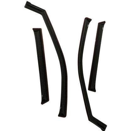 Westin 2011-2018 Jeep Grand Cherokee In-Channel Wind Deflector 4pc - Smoke
