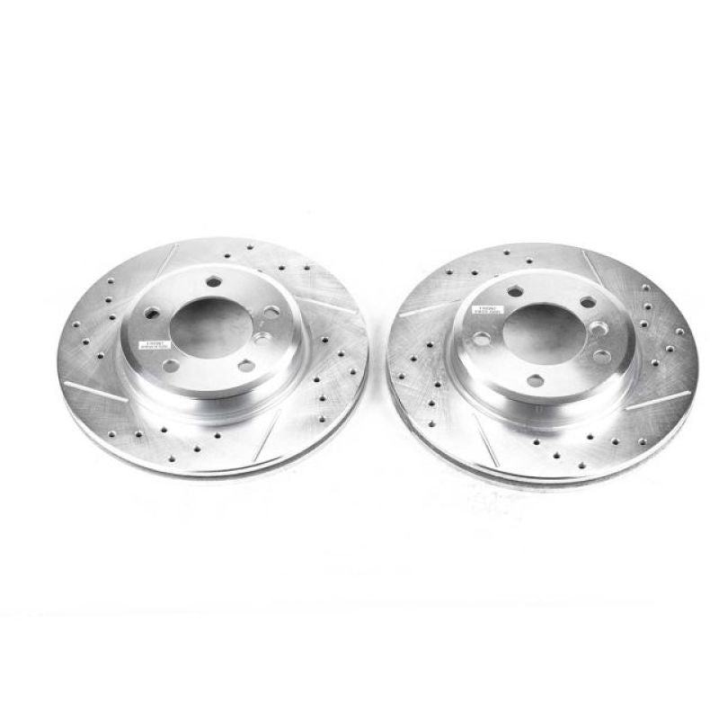 PowerStop Power Stop 2000 BMW 323i Front Evolution Drilled & Slotted Rotors - Pair