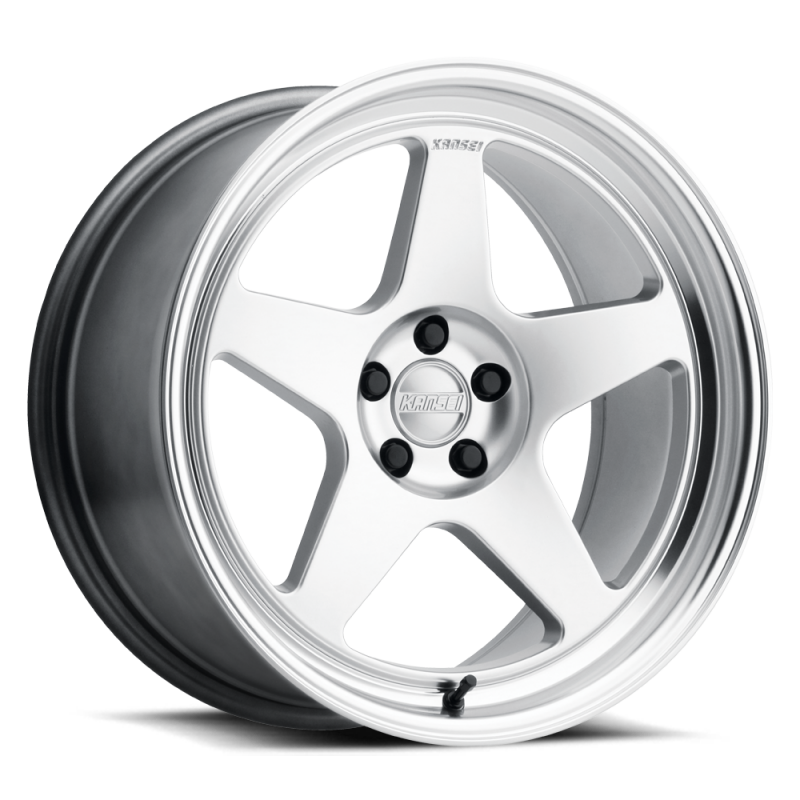 Kansei K12H Knp 18x9.5in / 5x120 BP / 22mm Offset / 72.56mm Bore - Hyper Silver Wheel