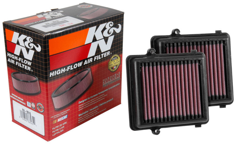 K&N Engineering K&N 16-17 Honda CRF1000L Africa Twin 998 Replacement Drop In Air Filter (2 Per Box)