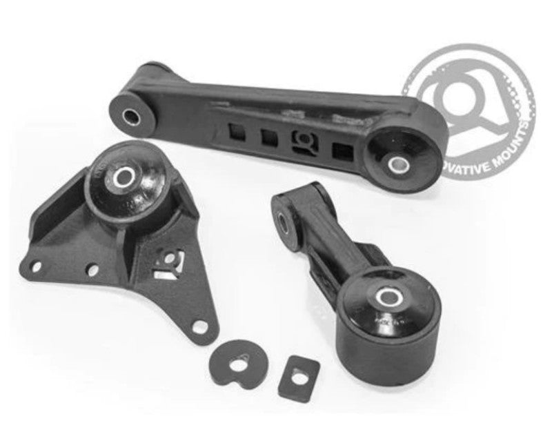 Innovative Mounts Innovative 03-05 Dodge Neon A853 Black Steel Mounts 85A Bushings