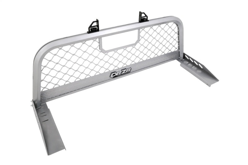 Dee Zee Universal Aluminum Front Truck Cargo Management Cab Rack Silver Mesh