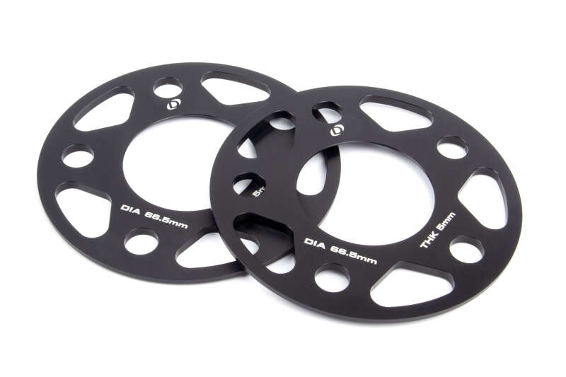 Dinan Wheel Spacers - 5x112 - 66.5mm CB - 5mm Thick (Set of 2)