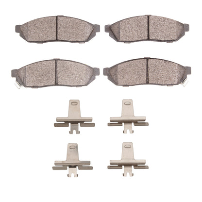 R1 Concepts R1 80-83 Honda Civic Hatchback Front Optimum OE Pads & Hardware Kit