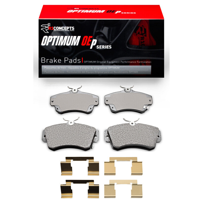 R1 Concepts R1 03-09 Chrysler PT Cruiser Front Optimum OE Pads & Hardware Kit