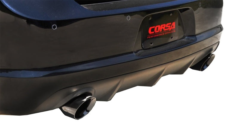 CORSA Performance Corsa 2012-2014 Dodge Charger SRT-8 6.4L V8 Black Xtreme Cat-Back Exhaust