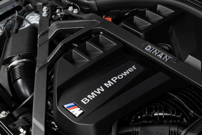 Dinan 21-27 BMW M2/M3/M4 (G80/G82/G83/G87) Matte Carbon Fiber Strut Tower Brace - Front
