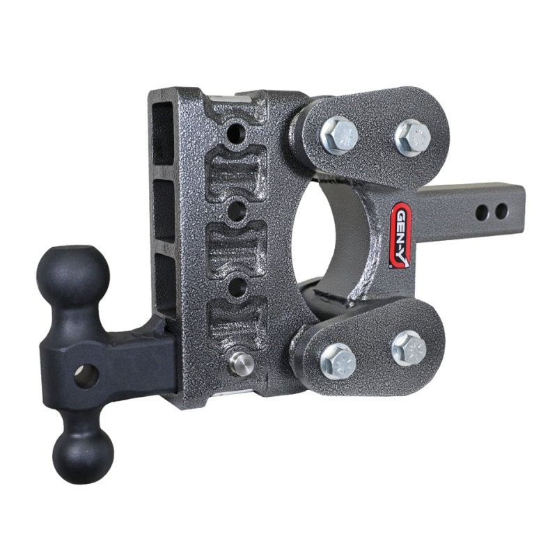 GEN-Y Hitch Gen-Y The Boss Torsion-Flex 2in Shank 5in Drop 1.7K TW 16K Hitch w/GH-051 Dual-Ball