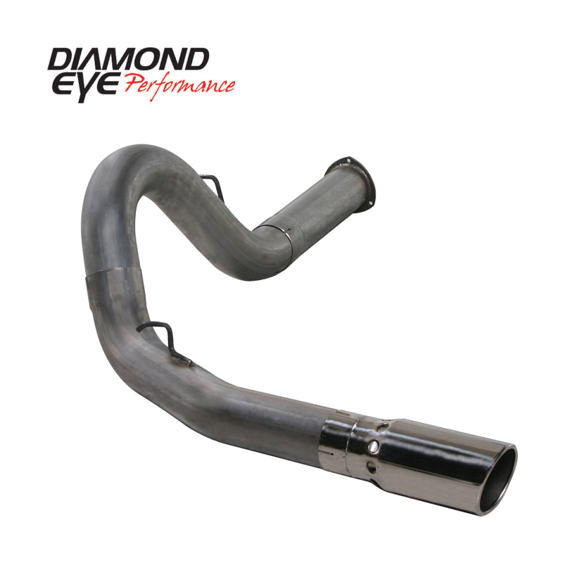 Diamond Eye Performance Diamond Eye KIT 5in DPF-BACK Single SS 07.5-08 CHEVY 6 6L 2500/3500 PCKGD BX46X14X14OD EL-PL