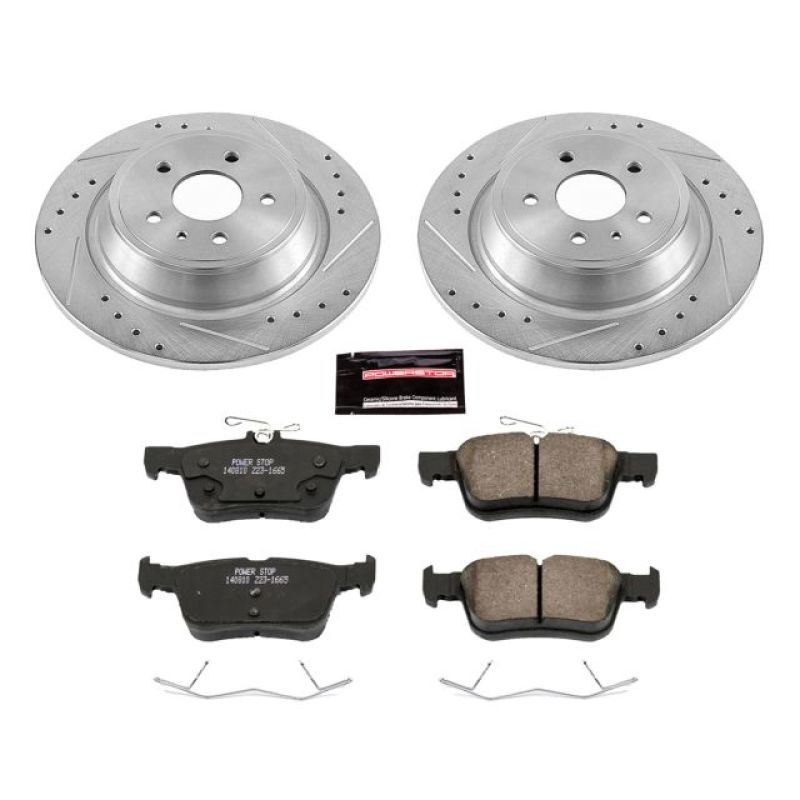 PowerStop Power Stop 13-19 Ford Fusion Rear Z23 Evolution Sport Brake Kit