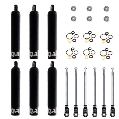 QA1 16.25 Eye-B/Eye-B V-None Dry LD Piston Shock Large Aluminum Coilover 11.38 - 6 Pack