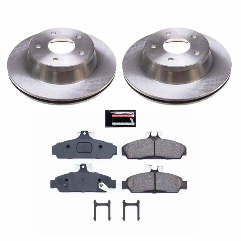 PowerStop Power Stop 84-87 Chevrolet Corvette Front Autospecialty Brake Kit