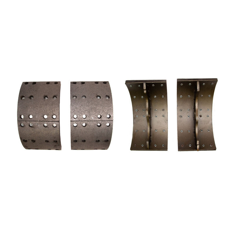 DFC 94-99 Chevrolet W5500 Tiltmaster (w/Front Drum Brakes) Rear Premium Riveted Shoes
