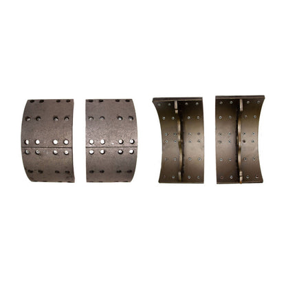 DFC 94-99 Chevrolet W5500 Tiltmaster (w/Front Drum Brakes) Rear Premium Riveted Shoes
