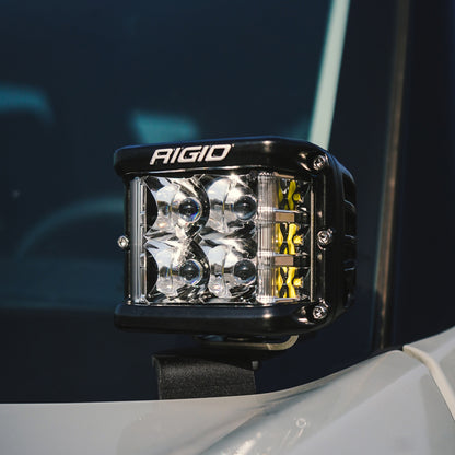 Rigid Industries 2021+ Ford Bronco Sport A-Pillar D-SS Series Side Shooter Light Mount Kit