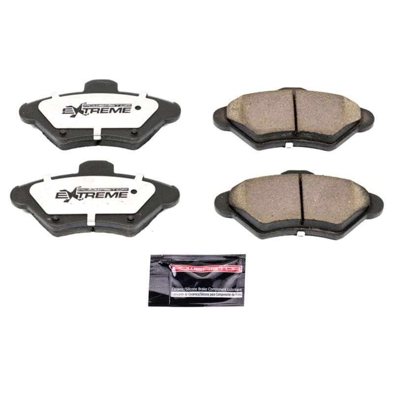 PowerStop Power Stop 94-98 Ford Mustang Front Z26 Extreme Street Brake Pads w/Hardware