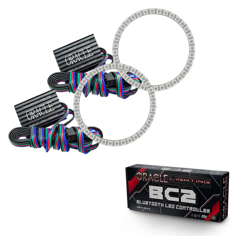 ORACLE Lighting Oracle Porsche Cayenne 03-06 Halo Kit - ColorSHIFT w/ BC1 Controller