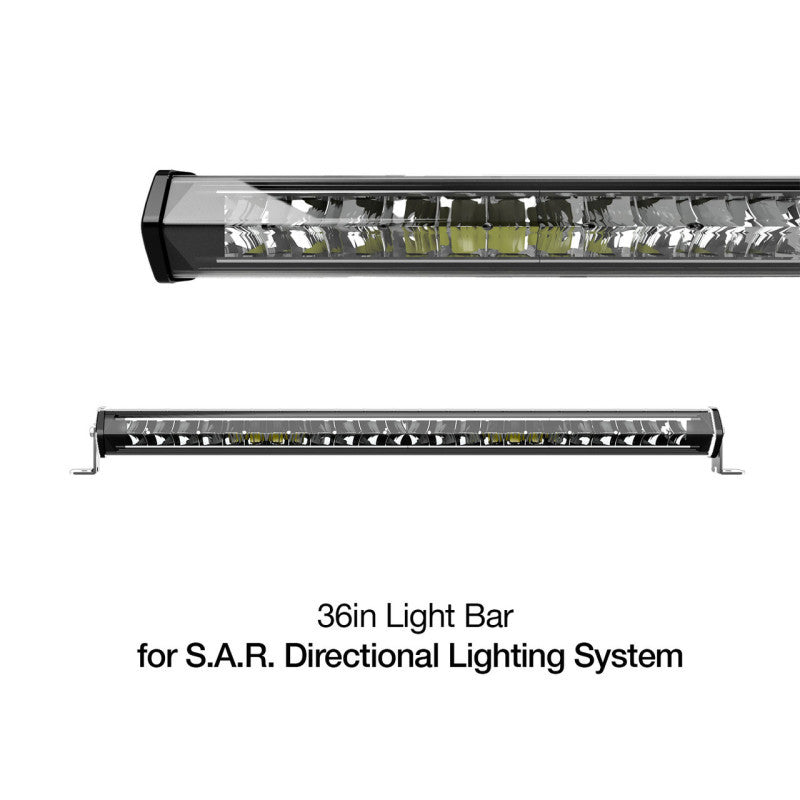 XKGLOW XK Glow White Housing SAR Light Bar - Emergency Search and Rescue Light 36In