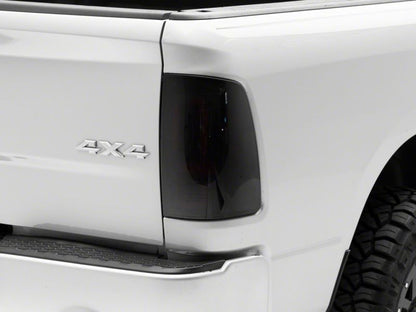 Raxiom 09-18 Dodge RAM 1500/2500/3500 Axial Series LED Tail Lights- Black Housing (Smoked Lens)