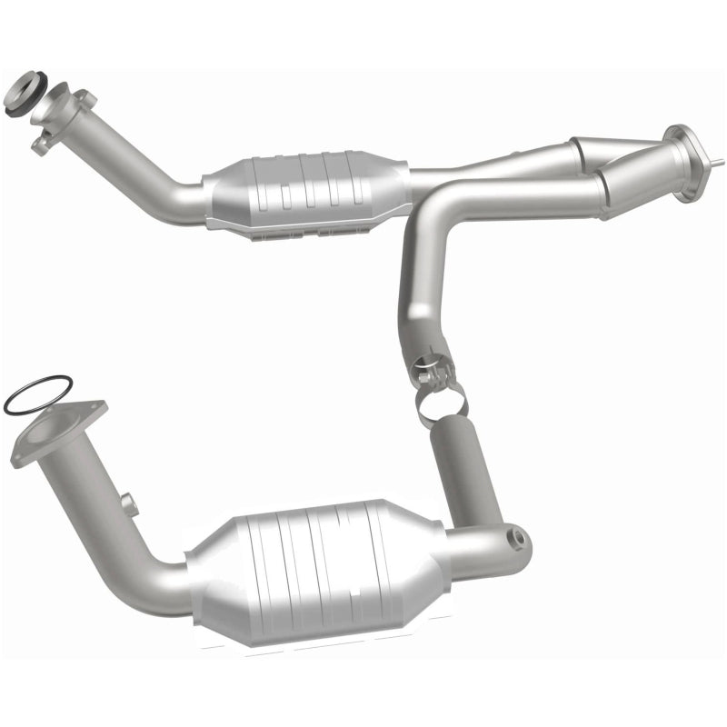 MagnaFlow DF Cat. Conv 02-06 Cadillac Truck. 8 5.3L Dual Conv. Y-Pipe Assy 2wd/Chevy Truck 99-07