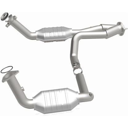 MagnaFlow DF Cat. Conv 02-06 Cadillac Truck. 8 5.3L Dual Conv. Y-Pipe Assy 2wd/Chevy Truck 99-07