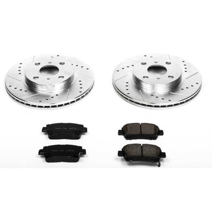 PowerStop Power Stop 01-05 Toyota Echo Front Z23 Evolution Sport Brake Kit