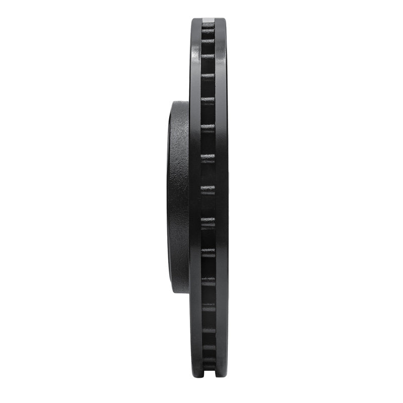 R1 Concepts R1 11-25 Dodge Durango Front Left Drilled & Slotted Black Brake Rotor