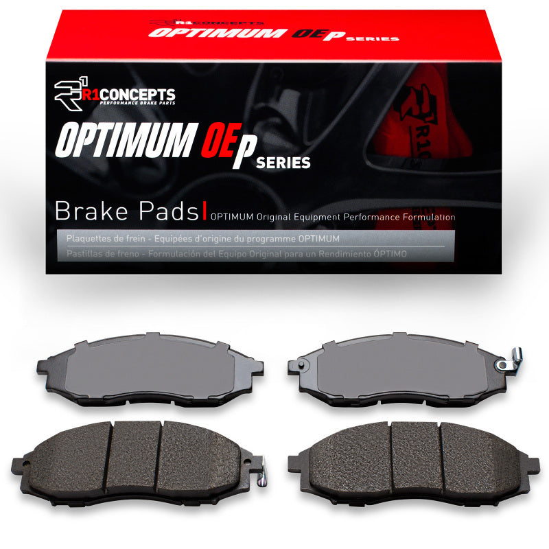 R1 Concepts R1 00-24 Nissan Frontier Front Optimum OE Brake Pads