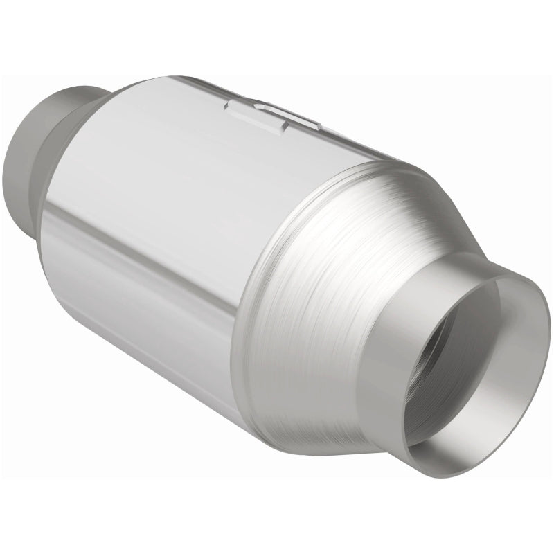 MagnaFlow Premium High Flow Metallic Converter 4in OD - 2.5in In / 2.5in Out