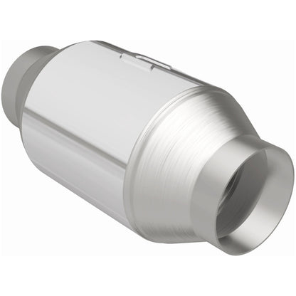 MagnaFlow Premium High Flow Metallic Converter 4in OD - 2.5in In / 2.5in Out